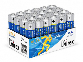 Батарейка "Mirex" LR6  24шт  showbox Бат284