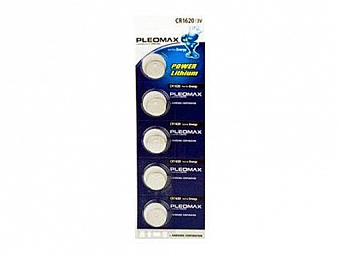 Батарейка литиевая "Samsung Pleomax" CR2032 5BL (5/100/2000) Бат343