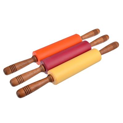 VETTA Скалка силиконовая 43х5см, 3 цвета, HS-RP003 891-071 фото 2