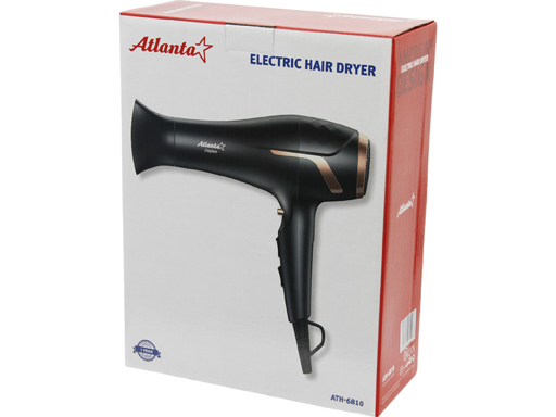 Фен электрический Atlanta ATH-6810 (2200Вт. black) Фен888 фото 4