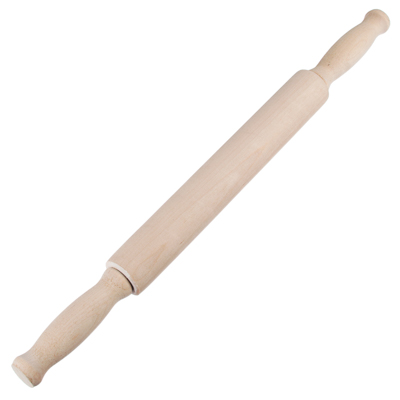 Скалка береза 45x4,5см 884-056