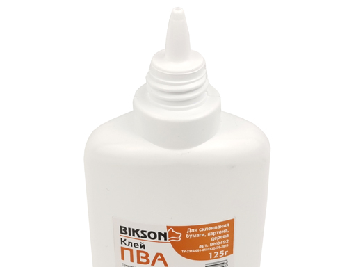 Клей ПВА ТМ Bikson 125г, арт. BN0492 КлеП110 фото 2