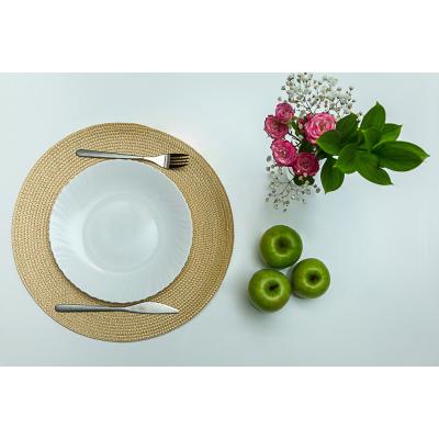Салфетка сервировочная ПВХ, d39см, 3 цвета 890-019 фото 2