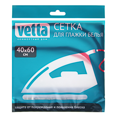 Сетка для глаженья белья, полиэстер, 40х60см 451-028