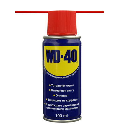 Смазка проникающая WD-40 100мл, аэрозоль 669-090