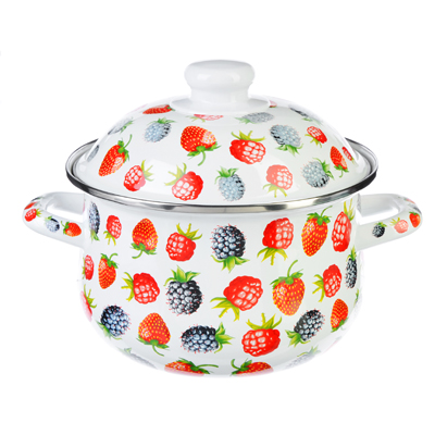 VETTA Джем Кастрюля эмалированная, 18см, 2,0л 894-435
