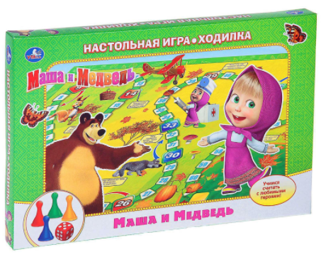Игра-ходилка "Маша и медведь" 4690590085288 1550766 1550766