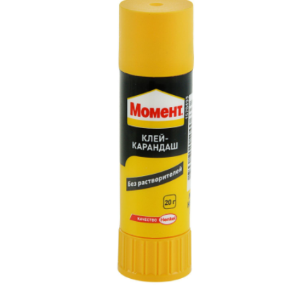 Клей-карандаш Момент 20г, 1 шт 2461756 2461756