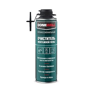 очиститель пены "donewell" 650 мл (1/12) 227683
