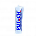 Герметик силиконовый PUTECH, санитарный, 280мл, белый 634-029 фото 3