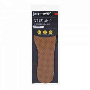 streetwise стельки универсальные, иск. кожа, латекс, р. 35-46 459-227