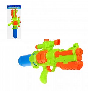 игроленд пистолет водный, пластик, 46 см, 2 цвета 277-113