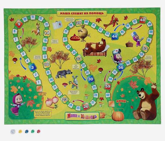 Игра-ходилка "Маша и медведь" 4690590085288 1550766 1550766 фото 5