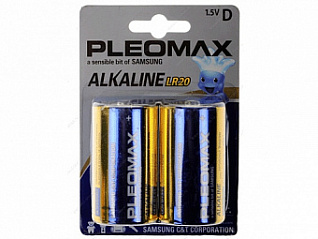 батарейка "samsung pleomax lr20-2bl (20/80/2880) c0019254 бат877