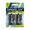 Батарейка "Ergolux" LR20  Alkaline BL-2 11752 Бат302