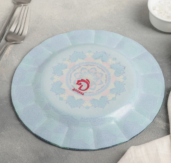 Тарелка обеденная "Анха" 20x20x1,6 см 4250794 4250794 фото 3