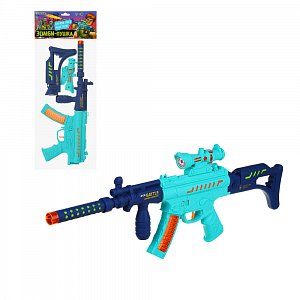игроленд автомат игрушечный, свет, звук, 37х17х4,5см, 2 цвета 261-746