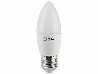 лампа светодиодная "эра" led smd b35-7w-840-e27 (холодный свет) лам1432