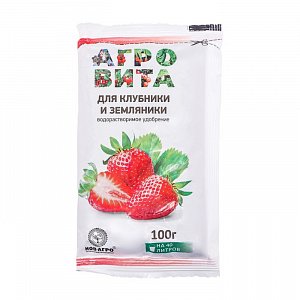 удобрение минеральное агровита для клубники и земляники, 100 г   4223533 4223533