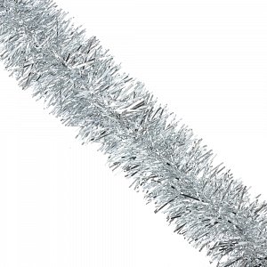 сноу бум мишура 5x200см, пэт, серебро, 26-316 377-619
