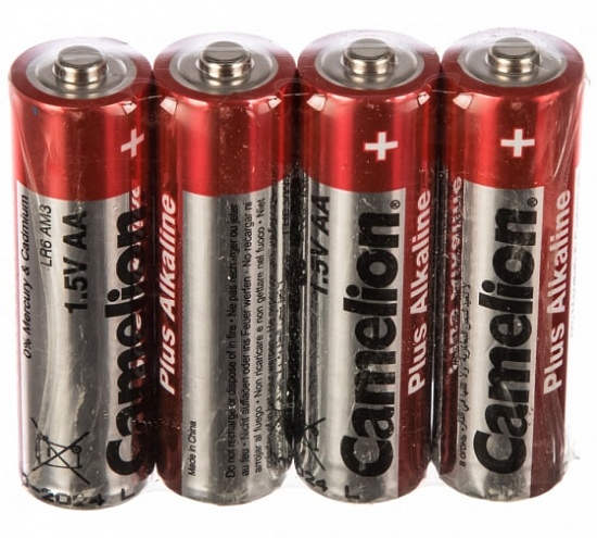 Батарейка "Camelion" Plus Alkaline LR6 SP-4 12554 Бат332