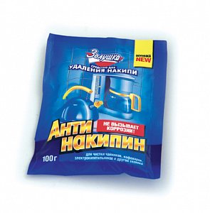 Средство для удаления накипи Антинакипин Золушка, 100 г, пакет синий БХ1017