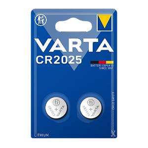 батарейка varta electronics cr2025 bl2 lithium 3v (6025) (2/20/200) 06025101402