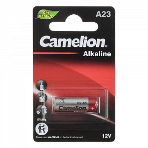 батарейка camelion lr23/v23ga/a23/mn21 bl1 alkaline 12v 0%hg (1/20/900) 12827