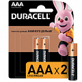 Батарейки DURACELL AАА, 2шт, CN 917-067