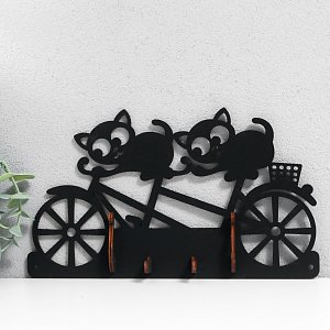 ключница открытая "два кота" 24×14×3 см 1510505 1510505