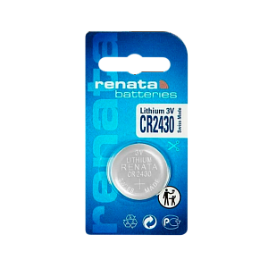 батарейка renata cr2430 bl1 lithium 3v (10/300/2400) cr2430