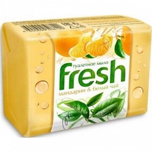Мыло туалетное Fresh мандарин и белый чай 4*75г Efko 80367