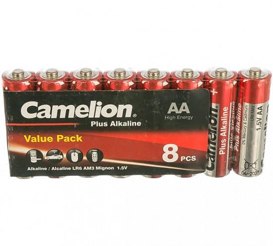 Батарейка "Camelion" Plus Alkaline LR6 SP-8 9283 Бат328