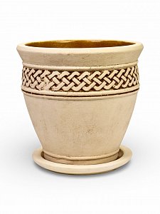 горшок цветочный "ламия", 15 л, диаметр 34 см, высота 33 см 7692048 7692048