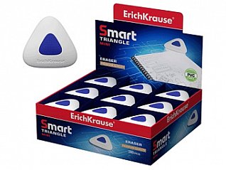 ластик с центровкой erichkrause® smart mini треугольный 45552 лас260