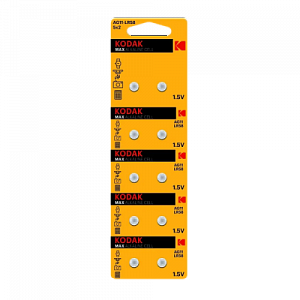 батарейка kodak g11/lr721/lr58/362a/162 bl10 alkaline 1.5v (10/100/1000) kag11-10