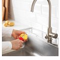 Нож для чистки картофеля, цвет МИКС СТЭМ   2916059 2916059 фото 2