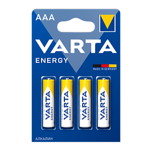 батарейка varta energy lr03 aaa bl4 alkaline 1.5v (4103) (4/40/200) 04103213414