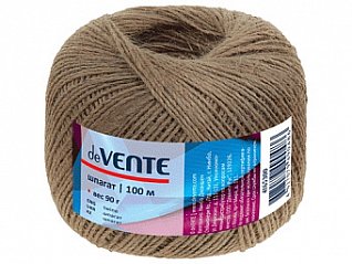 шпагат упаковочный "devente" (длина 100м, вес 90г.) в термоусад. пленке 4165300 шп21