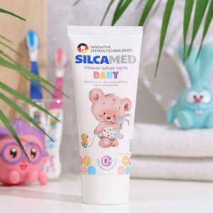 SILCAMED Детская зубная паста BABY 0+ 65гр 600053