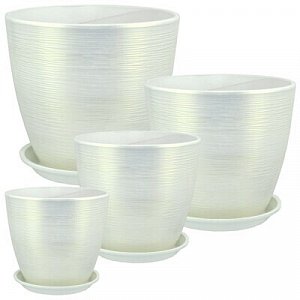 горшок перламутр бутон белый 3,2л (рс 55) 675128