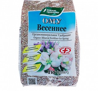 удобрение органоминеральное "весеннее", 1 кг   2105539 2105539