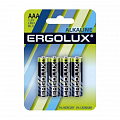 Батарейка "Ergolux" LR03 Alkaline BL-4  11744 Бат296