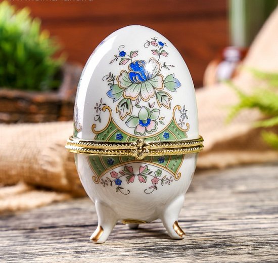 Шкатулка "Незабудки" 10х6 см 295540 295540