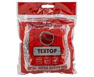мочалка техтор металлич.из стали 1шт.40гр.т012 *5/120 