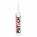 Герметик силиконовый PUTECH, универсальный, 280мл, белый (WHITE) 669-059