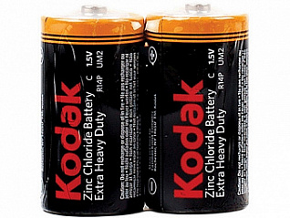 батарейка "kodak" r14 extra heavy duty /kchz  (24/144/1580) бат367