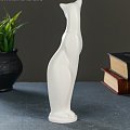 Фигура "Кошка Грация" белая, 6х7х23см 3308487 3308487 фото 3