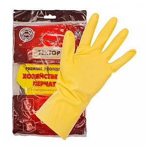 перчатки техтор латекс home comfort с х/б напыл.рез. м техтор 40гр. *12/240 арт.т268 