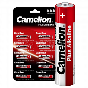 батарейка camelion plus lr03 aaa bl10 alkaline 1.5v отрывные (10/120/720) 14136